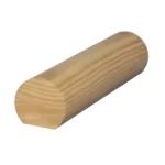 TimberRail 50mm Diameter Handrails with Flat Base (Pine)